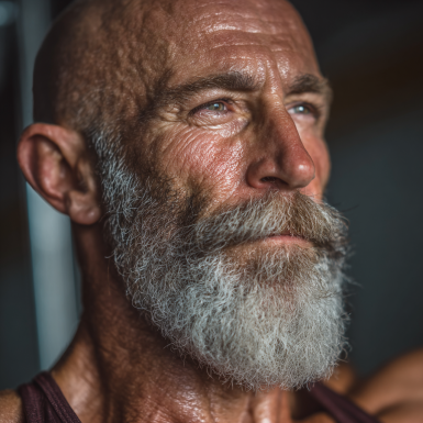 Група літніх людей на груповому тренуванні